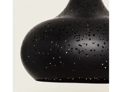 Lámpara Colgante Metal Erea Negro