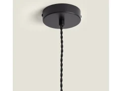 Lámpara Colgante Metal Furiko Gris
