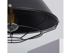 Lámpara Colgante Metal Jagger Negro