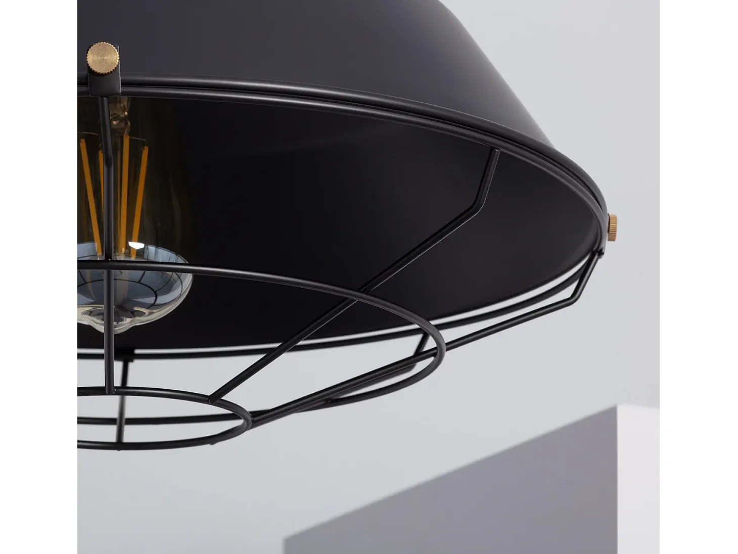 Lámpara Colgante Metal Jagger Negro
