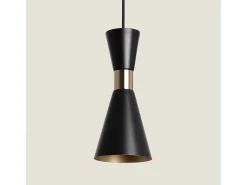 Lámpara Colgante Metal Jigger Negro