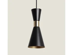 Lámpara Colgante Metal Jigger Negro