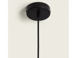 Lámpara Colgante Metal Kelsie II Negro