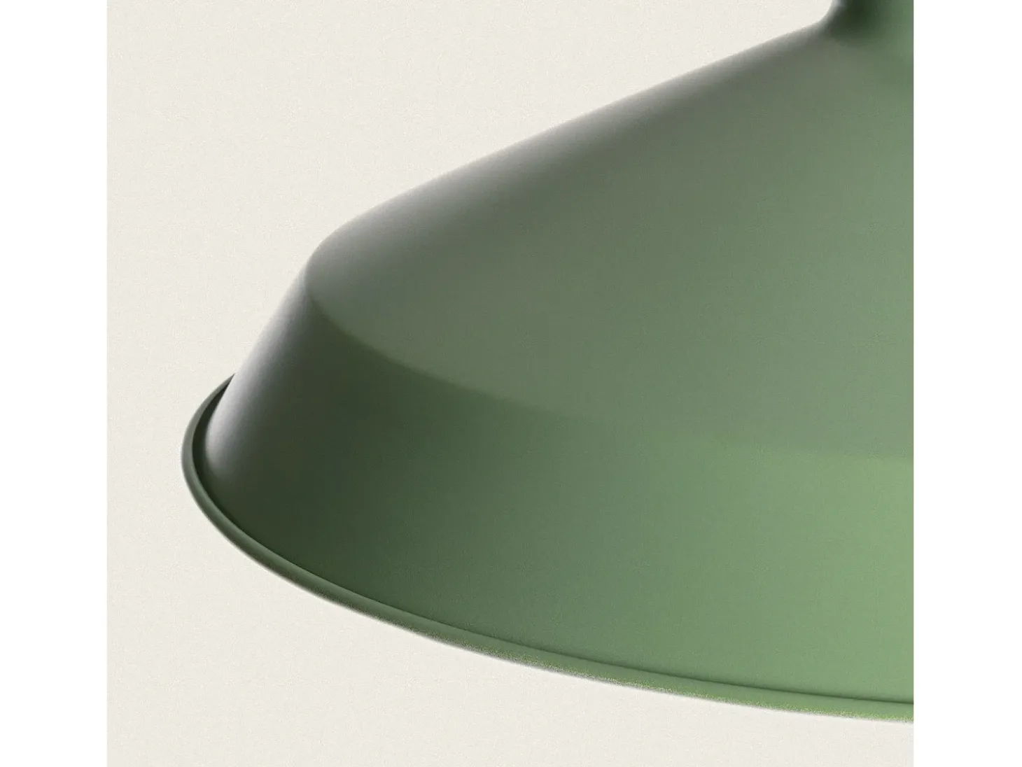 Lámpara Colgante Metal Meistter Verde Celadón