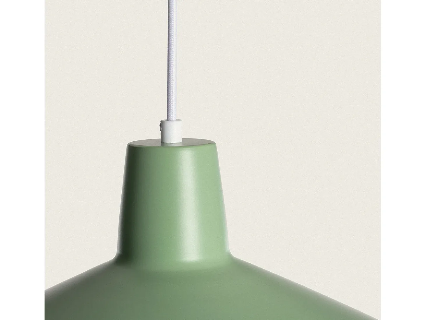 Lámpara Colgante Metal Meistter Verde Celadón