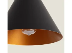 Lámpara Colgante Metal Orbat Negro