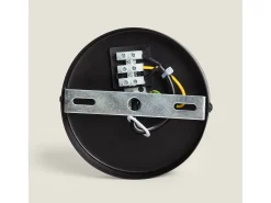 Lámpara Colgante Metal Sardo Negro