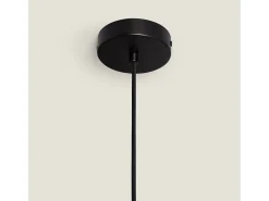 Lámpara Colgante Metal Sardo Negro