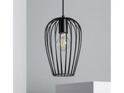 Lámpara Colgante Metal Telmi Negro