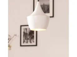 Lámpara Colgante Metal Tri Mercury Blanco