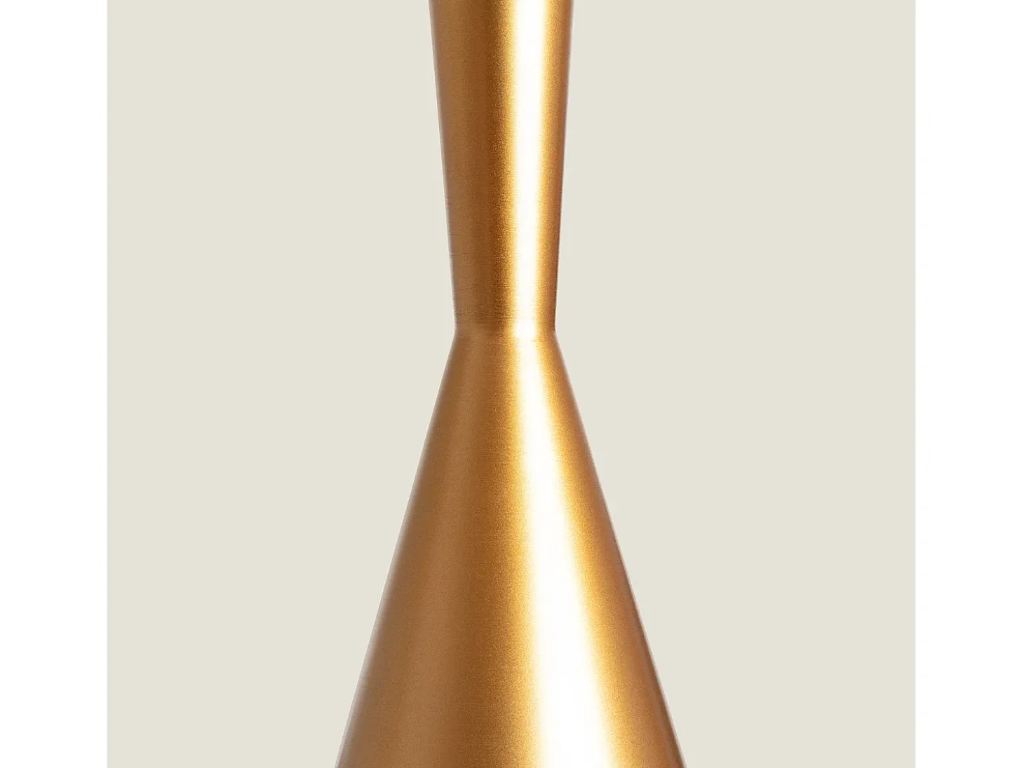 Lámpara Colgante Metal Tri Lennon Dorado