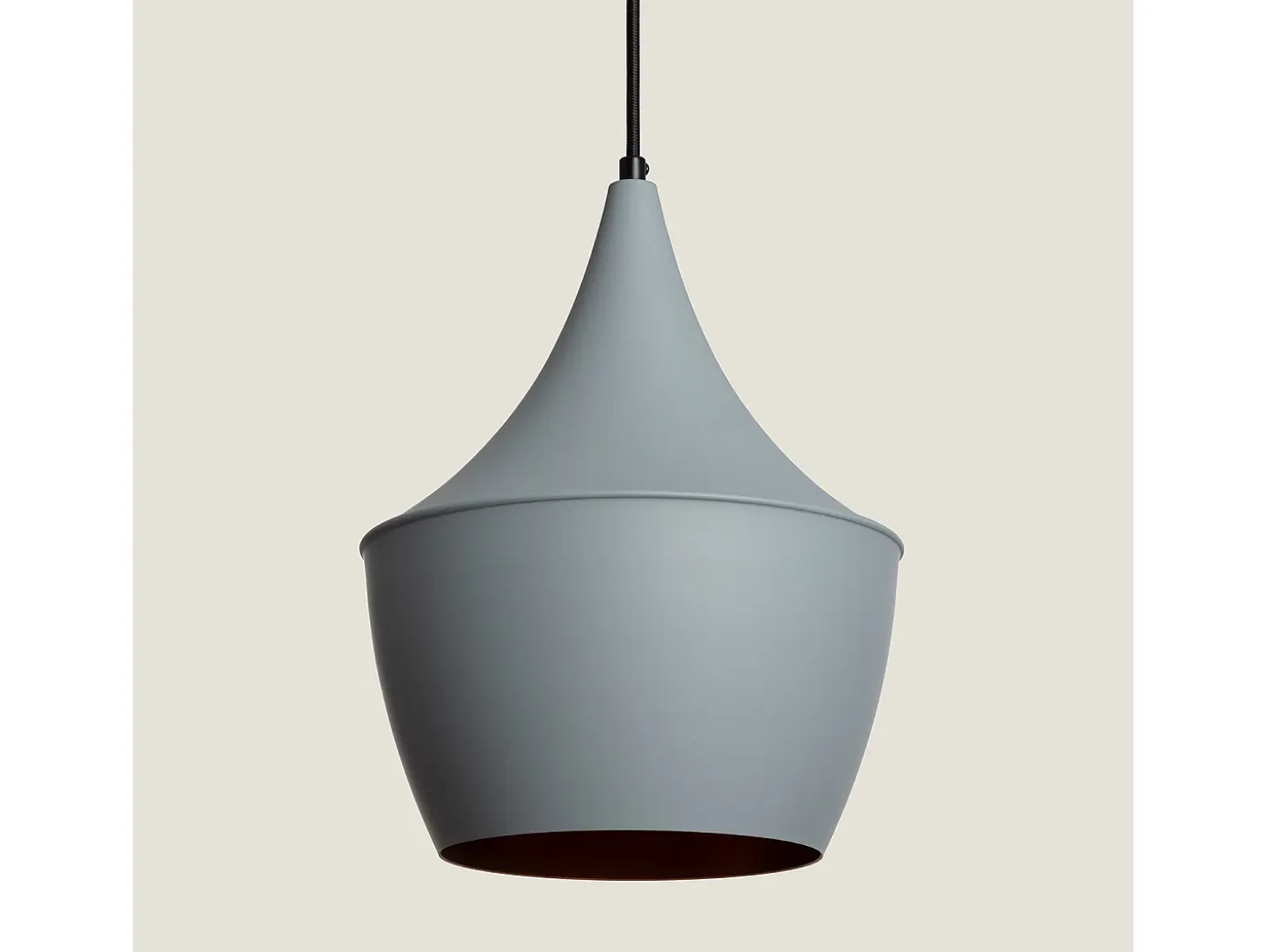 Lámpara Colgante Metal Tri Mercury Gris