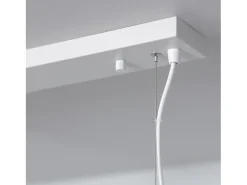 Lámpara Colgante Metal y Madera Yagis Blanco