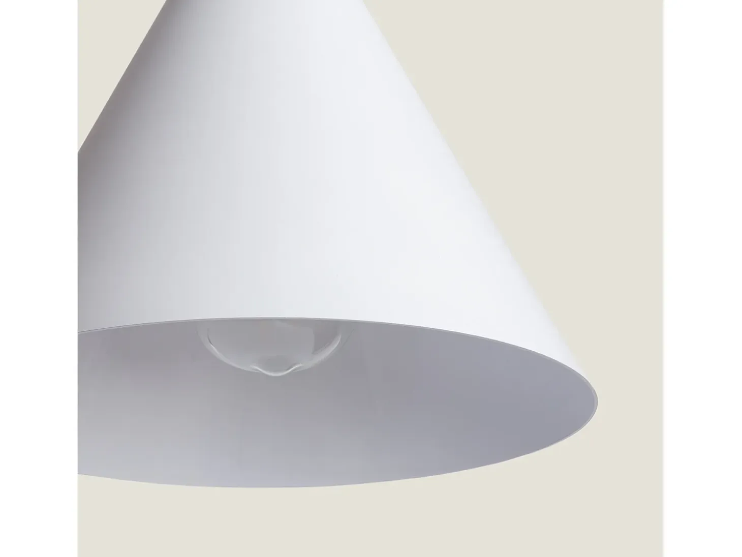 Lámpara Colgante Metal y Madera Arbat Blanco