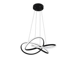 Lámpara colgante NETTLIFE Vintage Negra de 5 luces, altura ajustable, casquillo E27, 62 W, ​​estilo industrial retro.