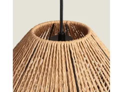 Lámpara Colgante Papel Trenzado Kirito Natural