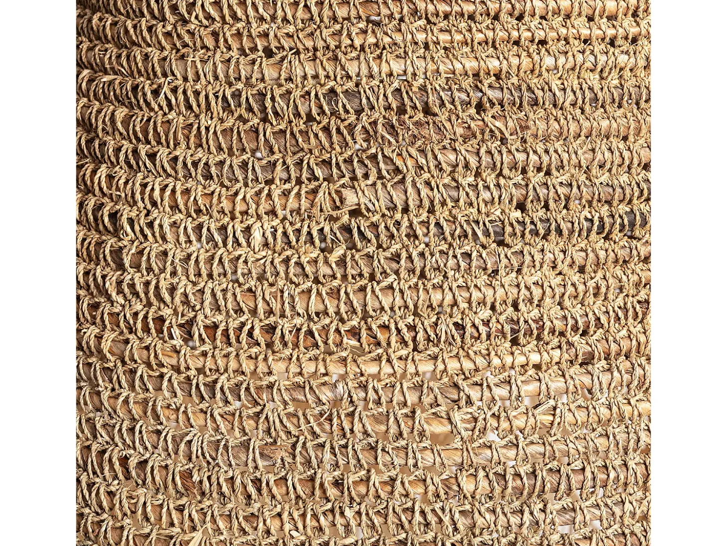 Lámpara Colgante Ratán y Yute Rahan ILUZZIA Natural