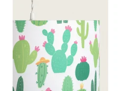 Lámpara Colgante Tela Kuiva Verde
