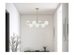 Lámpara de araña Glamy de 7 luces, 81 x 30 x 74 cm