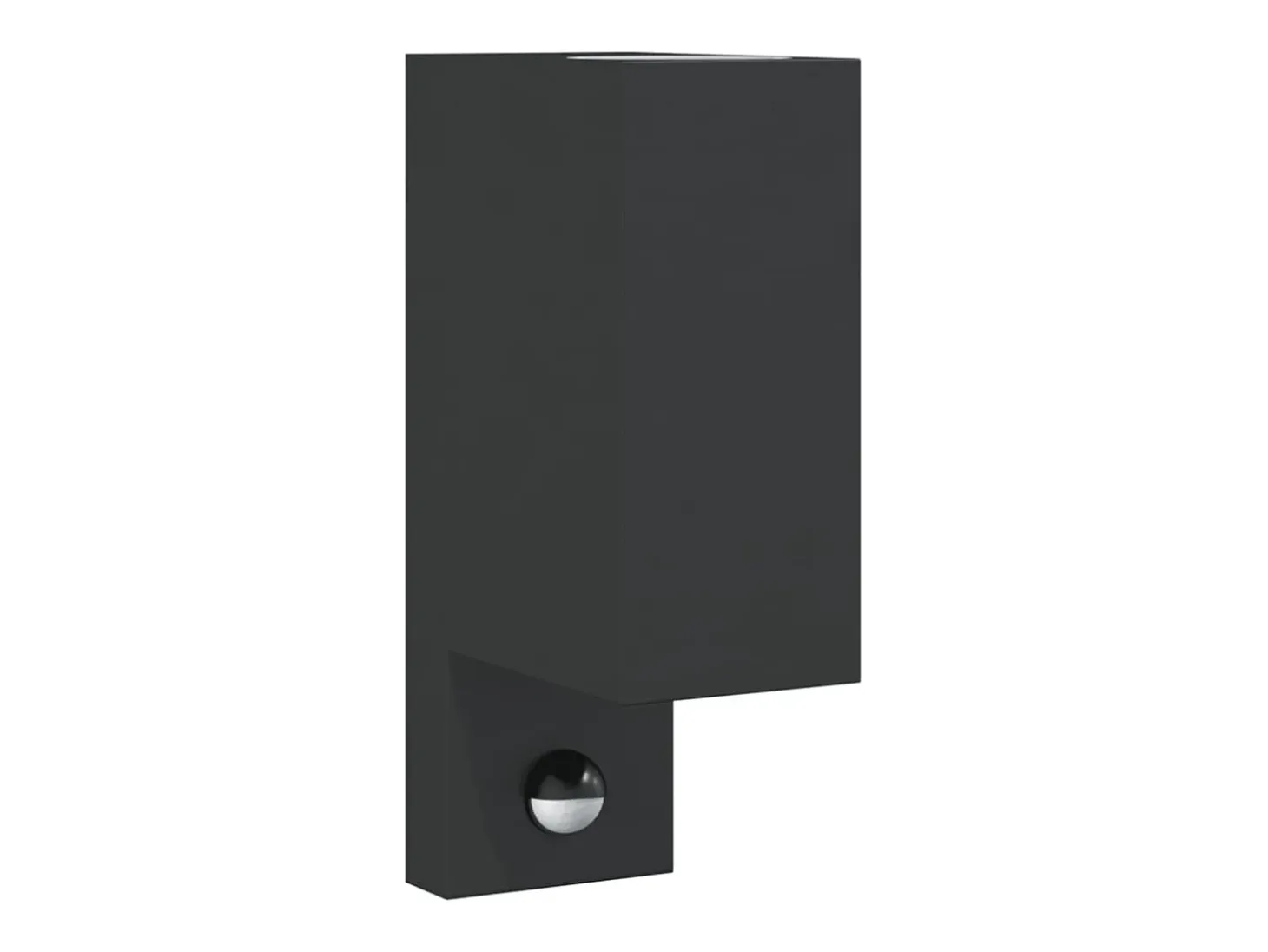 Lámpara de exterior con sensor aluminio fundido a presión negro ES155095