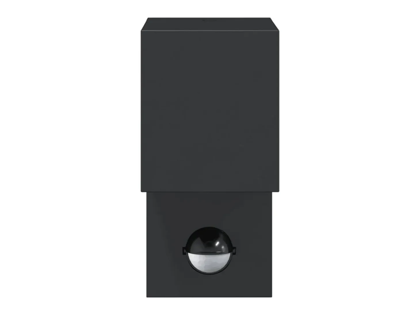 Lámpara de exterior con sensor aluminio fundido a presión negro ES224850