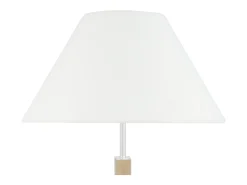 Lámpara de Mesa TOSEL , madera,natural, A 56xD30xP30cm