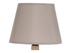 Lámpara de Mesa TOSEL ,madera ,natural,A45x D45xP16cm