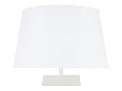 Lámpara de Mesa TOSEL ,madera,Blanco,A54x D 25xP25cm