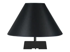 Lámpara de Mesa TOSEL ,madera,Negro ,A54xD30xP30cm