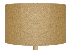 Lámpara de Mesa TOSEL ,madera,natural,A62xD 30xP30cm