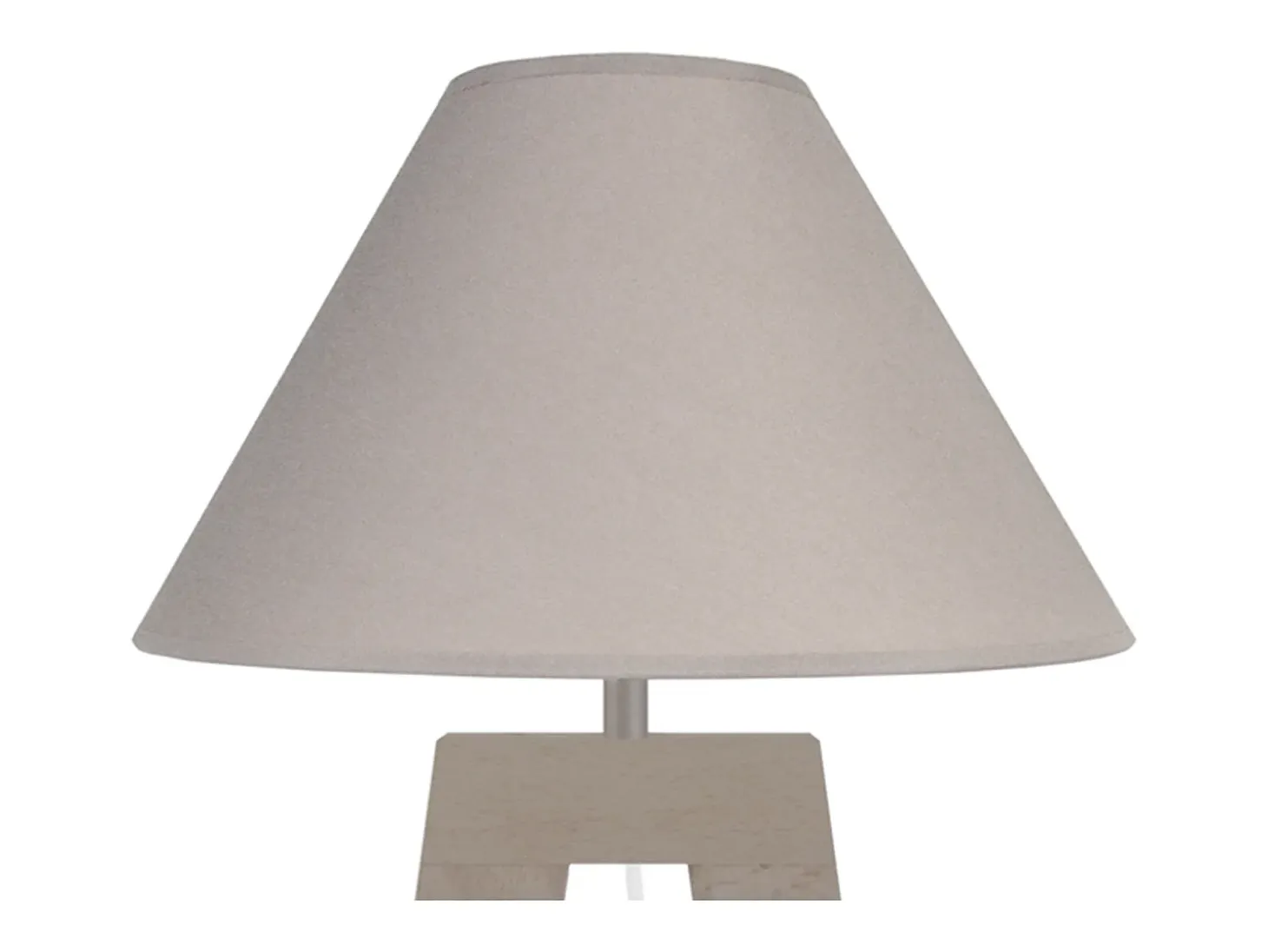 Lámpara de Mesa TOSEL ,madera,Gris , A54xD30xP30cm
