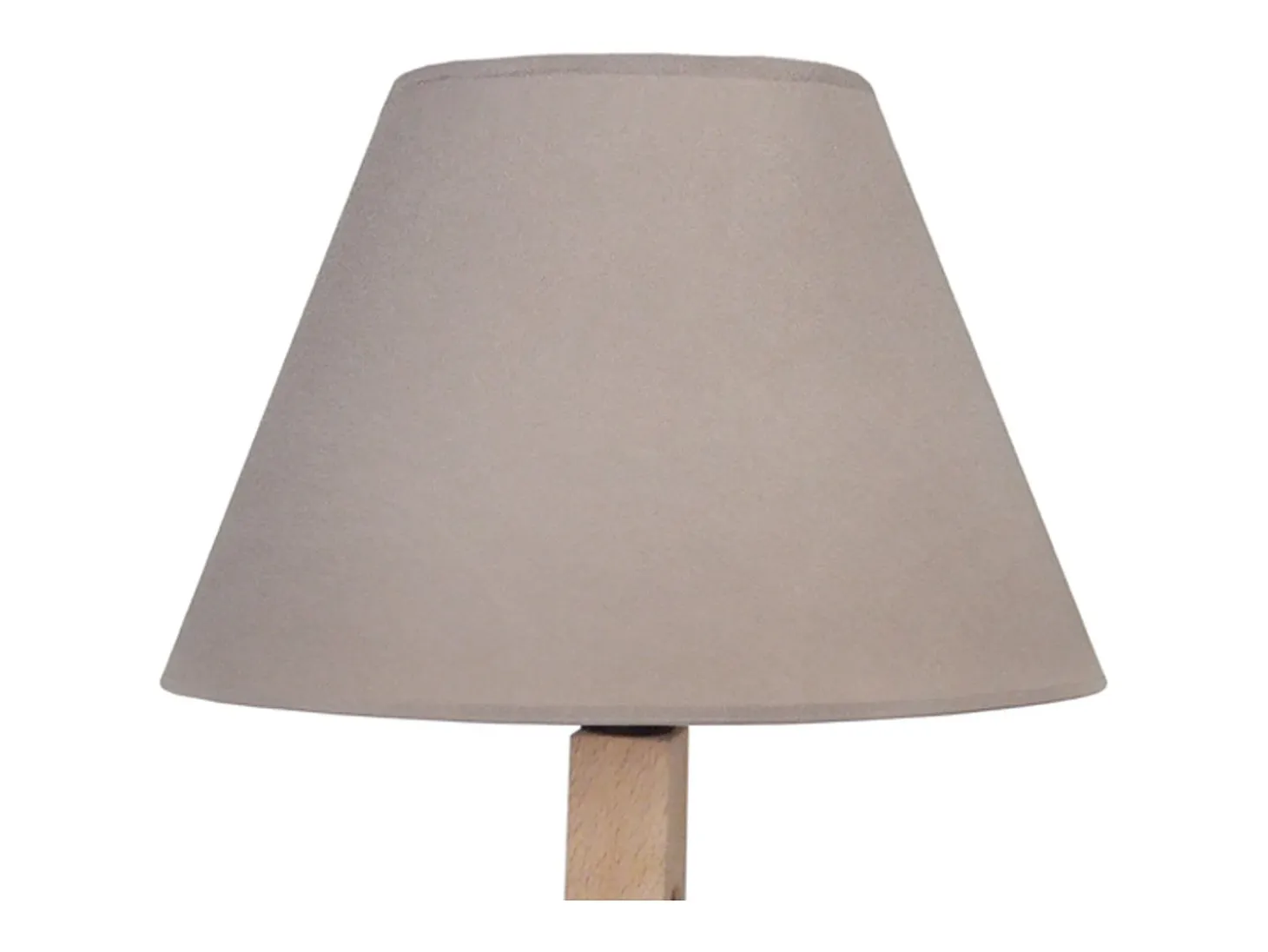 Lámpara de Mesa TOSEL ,madera,natural,A44xD45xP16cm
