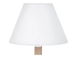 Lámpara de Mesa TOSEL ,madera,natural, A44xD45xP16cm