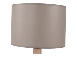 Lámpara de Mesa TOSEL ,madera,natural,A45x D 45xP16cm