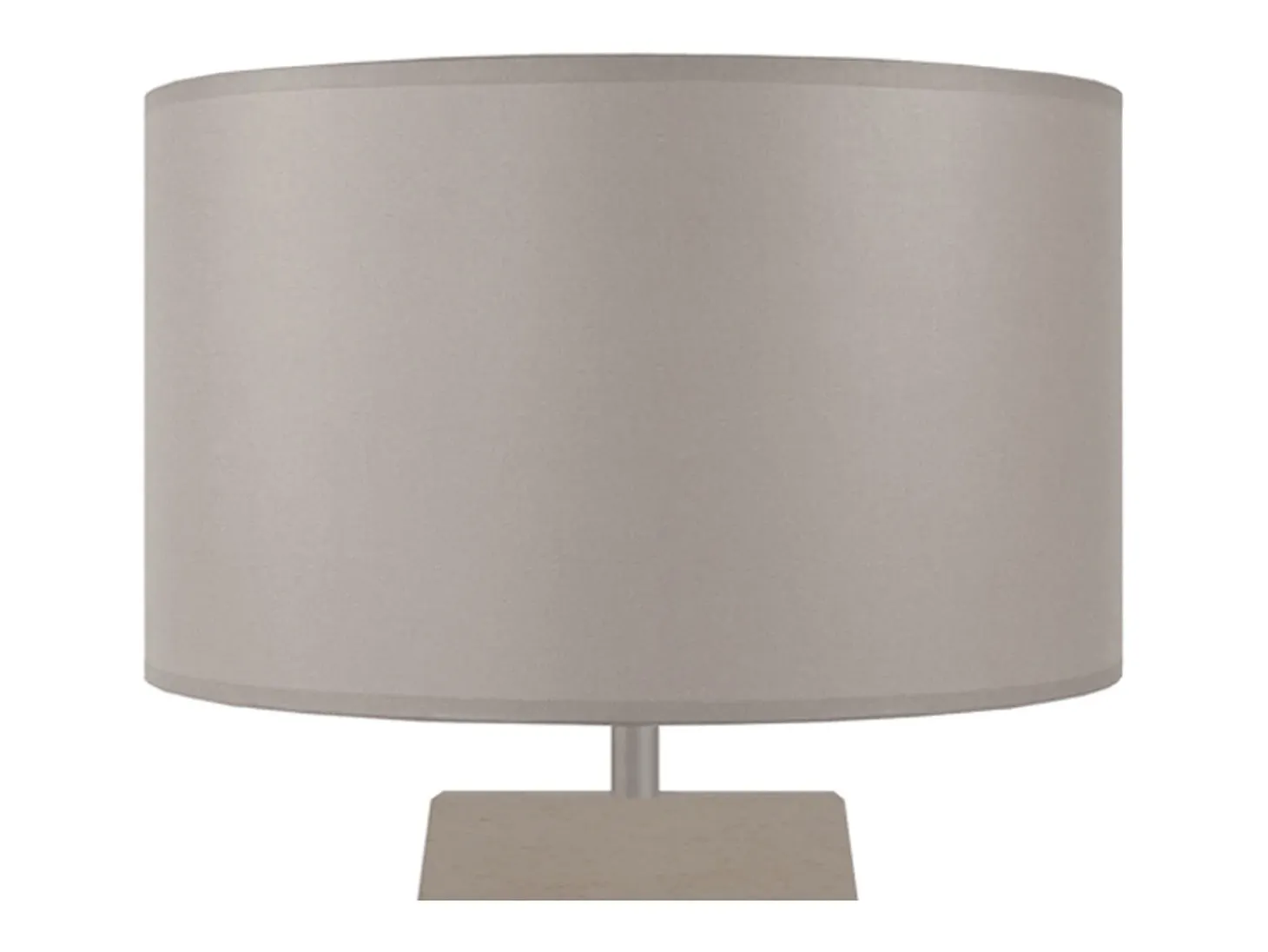 Lámpara de Mesa TOSEL ,madera,Gris , A 56xD30xP30cm