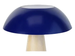 Lámpara de Mesa TOSEL ,madera,natural,A35xD30xP30 cm