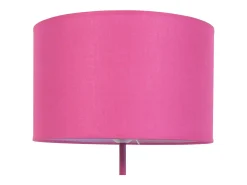 Lámpara de Mesa TOSEL ,metal,Rosa ,A44xD30xP30cm