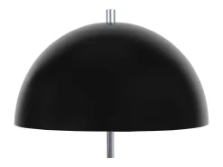 Lámpara de Mesa TOSEL ,metal,Negro ,A56xD30xP30cm