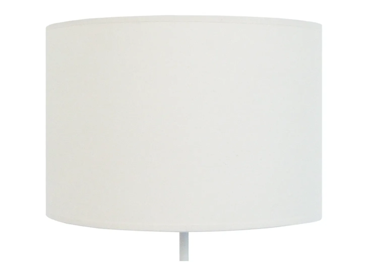 Lámpara de Mesa TOSEL ,metal,Blanco ,A58xD30xP30cm