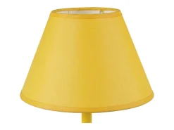 Lámpara de Mesa TOSEL ,metal,AMARILLO,A39xD18xP18cm