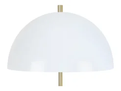 Lámpara de Mesa TOSEL ,metal,Blanco,A56xD30xP30cm