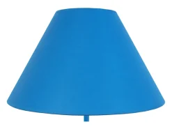 Lámpara de Mesa TOSEL ,metal,Azul , A 57xD35xP35cm