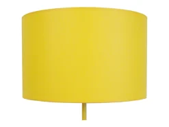 Lámpara de Mesa TOSEL ,metal,AMARILLO, A 58xD30xP30cm