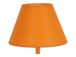 Lámpara de Mesa TOSEL ,metal,Naranja,A39xD18xP18cm