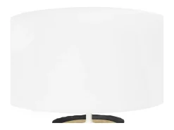 Lámpara de Mesa TOSEL ,vidrio,Negro ,A21xD11xP11cm