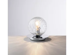 Lámpara de mesa Armonia en hierro cromado pulido 1 luz H.17 Ø16 BL285-LT-CR