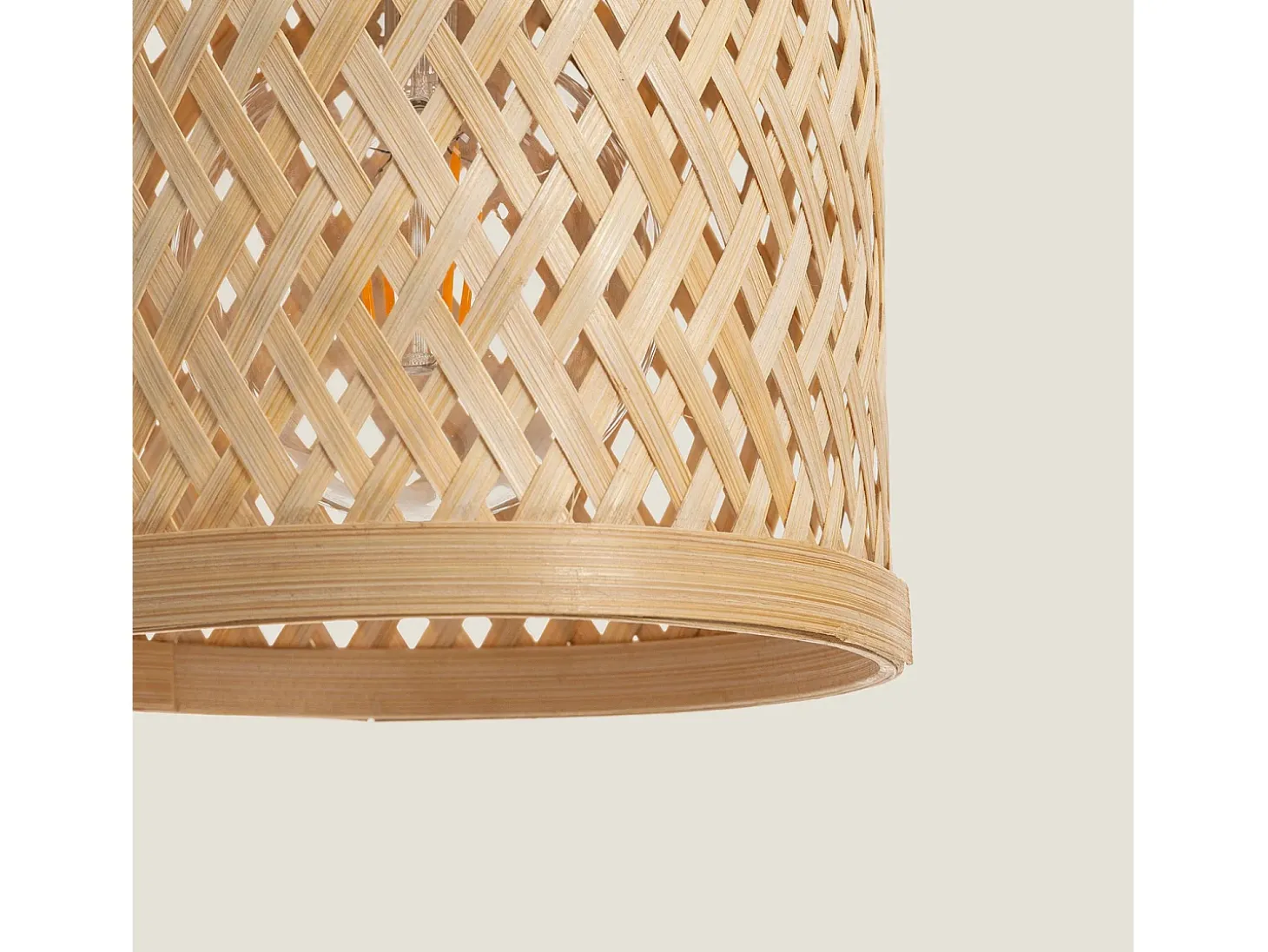 Lámpara de Mesa Bambú Adola Natural