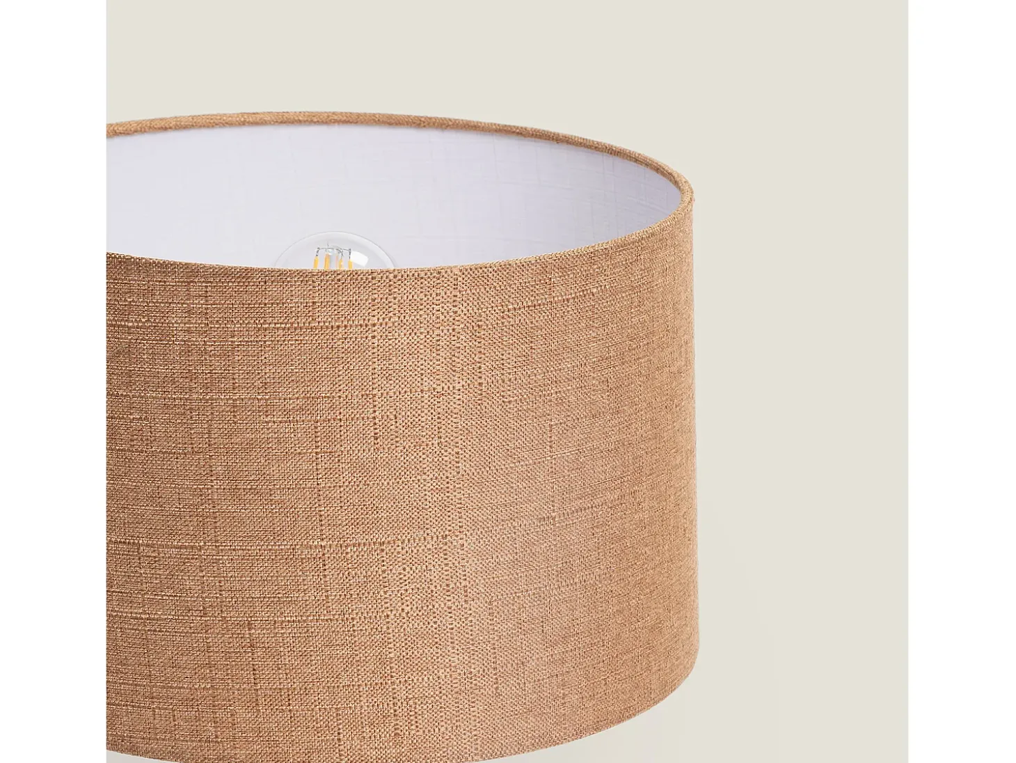 Lámpara de Mesa Cerámica Bulga Blanco