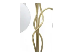 Lámpara de mesa con base de metal y esferas de vidrio opaco Glamy 4T
