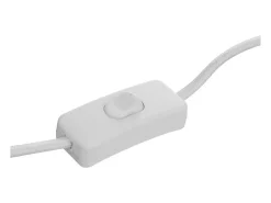 Lámpara de mesa con pantalla plisada